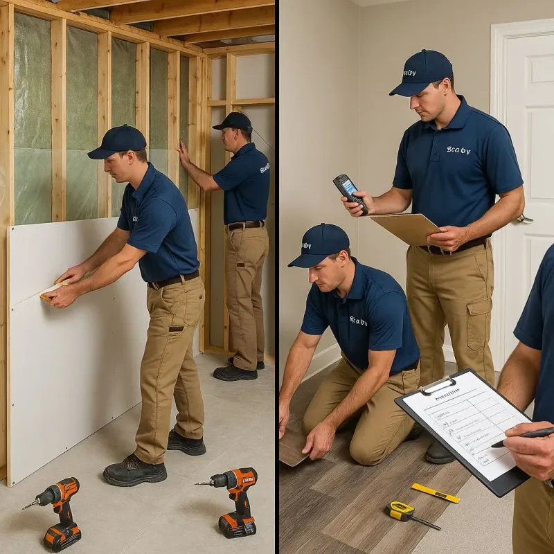Repairs and Reconstruction process in Royal Palm Estates, FL